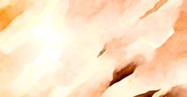 Soyut suluboya sanat eserleri. Fırça boyalı dijital resim. Renkli yaratıcı suluboya çizimi.