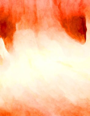 Soyut suluboya sanat eserleri. Fırça boyalı dijital resim. Renkli yaratıcı suluboya çizimi.