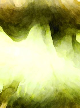 Soyut suluboya sanat eserleri. Fırça boyalı dijital resim. Renkli yaratıcı suluboya çizimi.