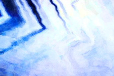 Soyut suluboya sanat eserleri. Fırça boyalı dijital resim. Renkli yaratıcı suluboya çizimi.