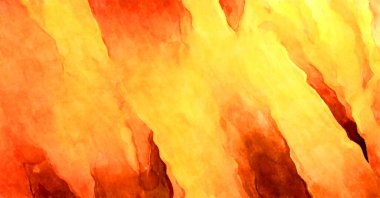 Soyut suluboya sanat eserleri. Fırça boyalı dijital resim. Renkli yaratıcı suluboya çizimi.