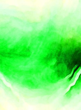 Soyut suluboya sanat eserleri. Fırça boyalı dijital resim. Renkli yaratıcı suluboya çizimi.