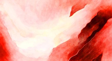 Soyut suluboya sanat eserleri. Fırça boyalı dijital resim. Renkli yaratıcı suluboya çizimi.