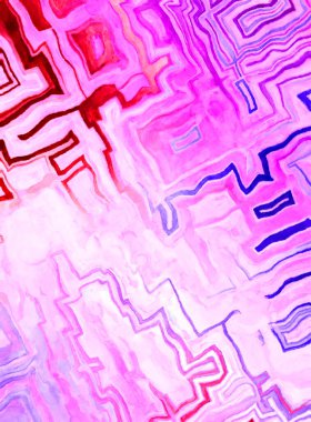 Soyut suluboya sanat eserleri. Fırça boyalı dijital resim. Renkli yaratıcı suluboya çizimi.