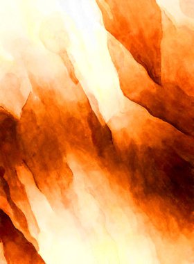 Soyut suluboya sanat eserleri. Fırça boyalı dijital resim. Renkli yaratıcı suluboya çizimi.