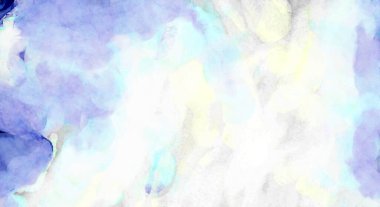 Soyut suluboya sanat eserleri. Fırça boyalı dijital resim. Renkli yaratıcı suluboya çizimi.