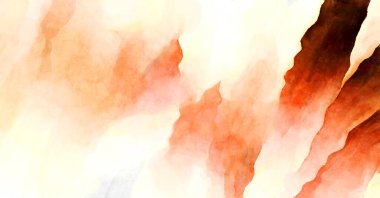 Soyut suluboya sanat eserleri. Fırça boyalı dijital resim. Renkli yaratıcı suluboya çizimi.