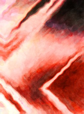 Soyut suluboya sanat eserleri. Fırça boyalı dijital resim. Renkli yaratıcı suluboya çizimi.