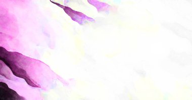 Soyut suluboya sanat eserleri. Fırça boyalı dijital resim. Renkli yaratıcı suluboya çizimi.