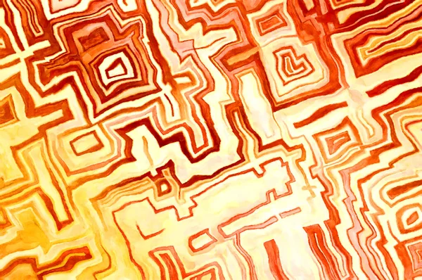 Soyut suluboya sanat eserleri. Fırça boyalı dijital resim. Renkli yaratıcı suluboya çizimi.