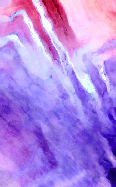 Soyut suluboya sanat eserleri. Fırça boyalı dijital resim. Renkli yaratıcı suluboya çizimi.