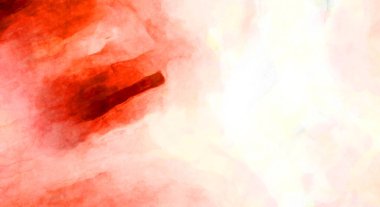 Soyut suluboya sanat eserleri. Fırça boyalı dijital resim. Renkli yaratıcı suluboya çizimi.