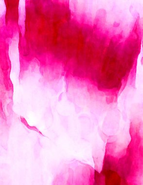 Soyut suluboya sanat eserleri. Fırça boyalı dijital resim. Renkli yaratıcı suluboya çizimi.