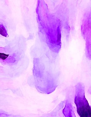 Soyut suluboya sanat eserleri. Fırça boyalı dijital resim. Renkli yaratıcı suluboya çizimi.