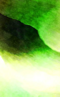 Soyut suluboya sanat eserleri. Fırça boyalı dijital resim. Renkli yaratıcı suluboya çizimi.