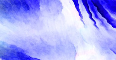 Soyut suluboya sanat eserleri. Fırça boyalı dijital resim. Renkli yaratıcı suluboya çizimi.