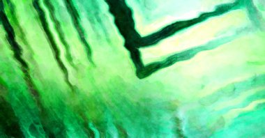 Soyut suluboya sanat eserleri. Fırça boyalı dijital resim. Renkli yaratıcı suluboya çizimi.