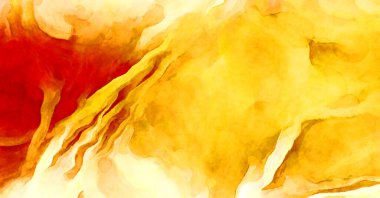 Soyut suluboya sanat eserleri. Fırça boyalı dijital resim. Renkli yaratıcı suluboya çizimi.