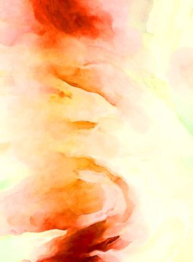 Soyut suluboya sanat eserleri. Fırça boyalı dijital resim. Renkli yaratıcı suluboya çizimi.