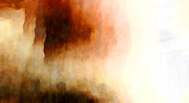 Soyut suluboya sanat eserleri. Fırça boyalı dijital resim. Renkli yaratıcı suluboya çizimi.