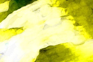 Soyut suluboya sanat eserleri. Fırça boyalı dijital resim. Renkli yaratıcı suluboya çizimi.