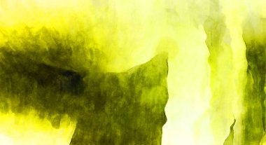 Soyut suluboya sanat eserleri. Fırça boyalı dijital resim. Renkli yaratıcı suluboya çizimi.