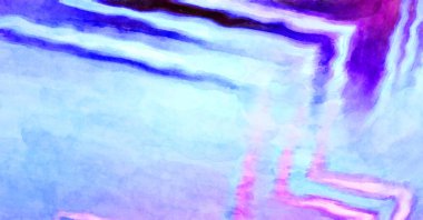 Soyut suluboya sanat eserleri. Fırça boyalı dijital resim. Renkli yaratıcı suluboya çizimi.