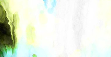 Soyut suluboya sanat eserleri. Fırça boyalı dijital resim. Renkli yaratıcı suluboya çizimi.