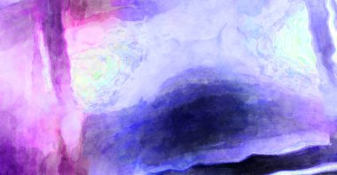 Soyut suluboya sanat eserleri. Fırça boyalı dijital resim. Renkli yaratıcı suluboya çizimi.