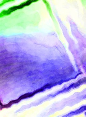 Soyut suluboya sanat eserleri. Fırça boyalı dijital resim. Renkli yaratıcı suluboya çizimi.