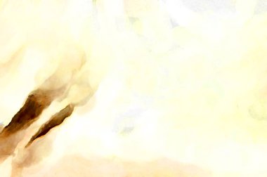 Soyut suluboya sanat eserleri. Fırça boyalı dijital resim. Renkli yaratıcı suluboya çizimi.