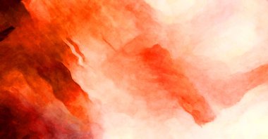 Soyut suluboya sanat eserleri. Fırça boyalı dijital resim. Renkli yaratıcı suluboya çizimi.