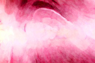 Soyut suluboya sanat eserleri. Fırça boyalı dijital resim. Renkli yaratıcı suluboya çizimi.