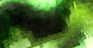 Soyut suluboya sanat eserleri. Fırça boyalı dijital resim. Renkli yaratıcı suluboya çizimi.