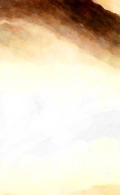 Soyut suluboya sanat eserleri. Fırça boyalı dijital resim. Renkli yaratıcı suluboya çizimi.