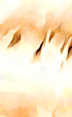 Soyut suluboya sanat eserleri. Fırça boyalı dijital resim. Renkli yaratıcı suluboya çizimi.