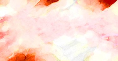 Soyut suluboya sanat eserleri. Fırça boyalı dijital resim. Renkli yaratıcı suluboya çizimi.