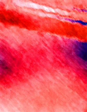 Soyut suluboya sanat eserleri. Fırça boyalı dijital resim. Renkli yaratıcı suluboya çizimi.