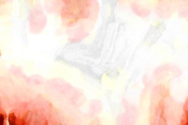 Soyut suluboya sanat eserleri. Fırça boyalı dijital resim. Renkli yaratıcı suluboya çizimi.