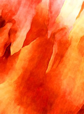 Soyut suluboya sanat eserleri. Fırça boyalı dijital resim. Renkli yaratıcı suluboya çizimi.