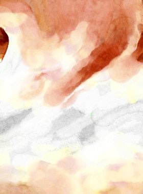 Soyut suluboya sanat eserleri. Fırça boyalı dijital resim. Renkli yaratıcı suluboya çizimi.