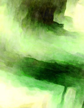 Soyut suluboya sanat eserleri. Fırça boyalı dijital resim. Renkli yaratıcı suluboya çizimi.