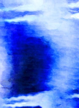 Soyut suluboya sanat eserleri. Fırça boyalı dijital resim. Renkli yaratıcı suluboya çizimi.