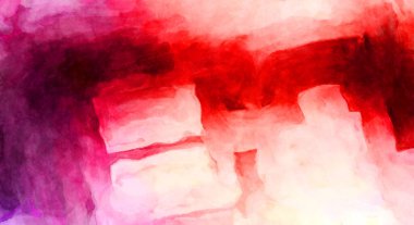 Soyut suluboya sanat eserleri. Fırça boyalı dijital resim. Renkli yaratıcı suluboya çizimi.