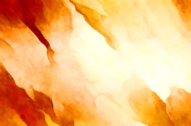 Soyut suluboya sanat eserleri. Fırça boyalı dijital resim. Renkli yaratıcı suluboya çizimi.