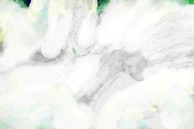 Soyut suluboya sanat eserleri. Fırça boyalı dijital resim. Renkli yaratıcı suluboya çizimi.