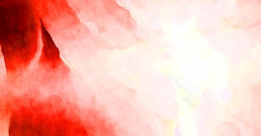 Soyut suluboya sanat eserleri. Fırça boyalı dijital resim. Renkli yaratıcı suluboya çizimi.