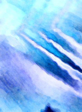 Soyut suluboya sanat eserleri. Fırça boyalı dijital resim. Renkli yaratıcı suluboya çizimi.