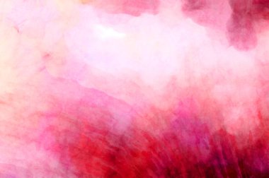 Soyut suluboya sanat eserleri. Fırça boyalı dijital resim. Renkli yaratıcı suluboya çizimi.