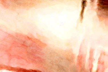 Soyut suluboya sanat eserleri. Fırça boyalı dijital resim. Renkli yaratıcı suluboya çizimi.